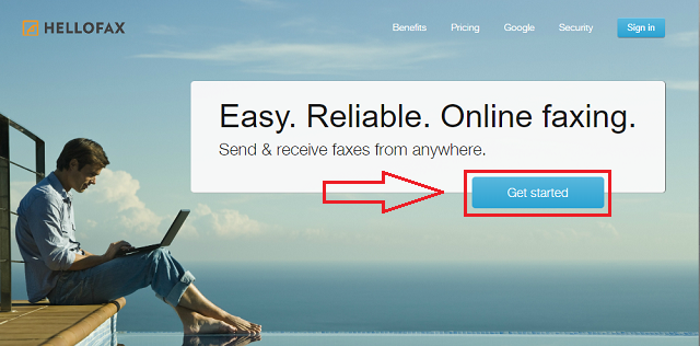 HelloFaxへの登録