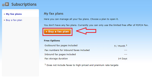 有料プランへの申し込み