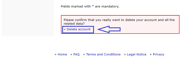 PDF24 FAXの退会の手順